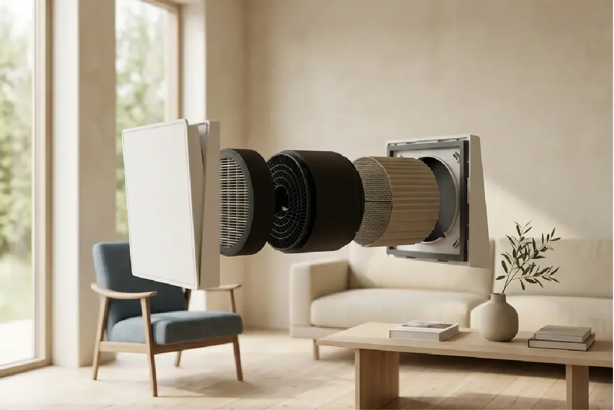 EcoPair ventilación controlada contra moho en Menorca